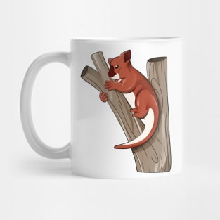 Cartoon tree kangaroo Mug